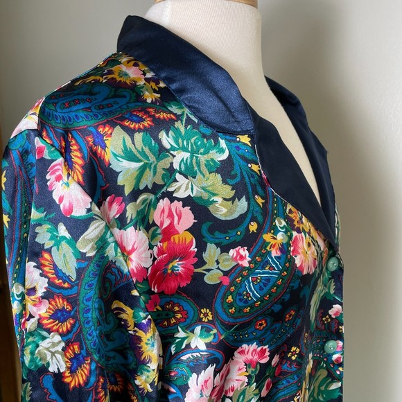 Vintage Victoria's Secret Gold Label Silky Oversized Sleep Shirt M - Picture 7 of 12